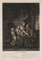 TvB G 5286a
<br/>
La Menagere (de huisvrouw)
<br/>
<em>Duflos, Claude (1665-1737)</em>